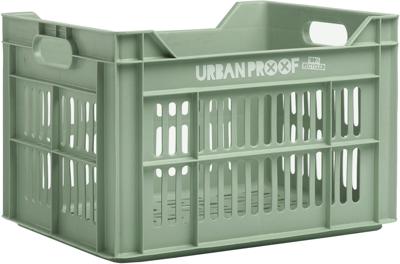 UrbanProof Fietskrat recycled 30 liter polypropyleen mintgroen