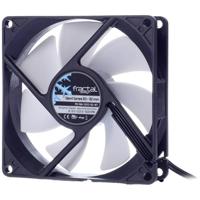 Fractal Design Silent Series R3 92mm PC-ventilator Zwart, Wit (b x h x d) 92 x 25 x 92 mm - thumbnail