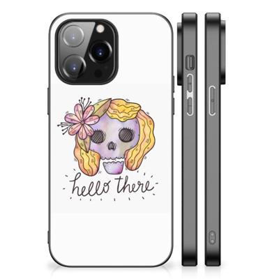 Telefoonhoesje iPhone 14 Pro Max Boho Skull