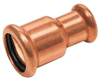 Bonfix Pressfittingen roodkoper WATER Verloopkoppeling 42 x 35 - 2 x press || (m-profiel) - thumbnail