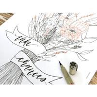 Sakura bruhspen Pigma Brush, zwart - thumbnail