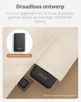 Duux Mellow Long Chair Pad (40 x 110) Elektrische deken Beige - thumbnail