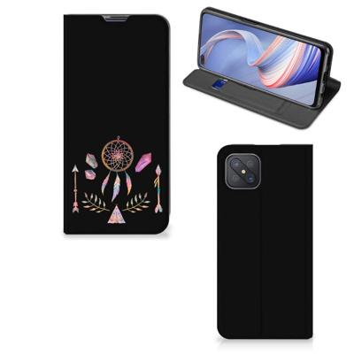 OPPO Reno4 Z 5G Magnet Case Boho Dreamcatcher