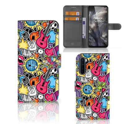 OnePlus Nord | Wallet Case | met Pasjes | Punk Rock