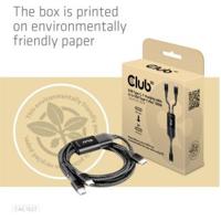 Club3D 100W USB Type-C - 2x USB Type-C 1.8m - thumbnail