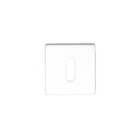 HDD Pro Sleutelplaatje Square Shape Wit Structuur - thumbnail