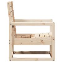3-delige Loungeset massief grenenhout - thumbnail