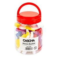 Cascha HH 2199 Kazoo emmer (30 stuks, diverse kleuren) - thumbnail