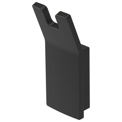 Handdoekhaak Haceka Aline Dubbel Mat Zwart Handdoekhaak Haceka Aline Dubbel Mat Zwart