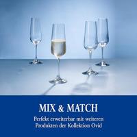 Villeroy & Boch Ovid Champagneglas 0,25 l, per 4 - thumbnail
