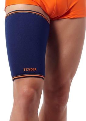 Teyder Neopreen Bovenbeenbrace - XL - Universeel - Blauw