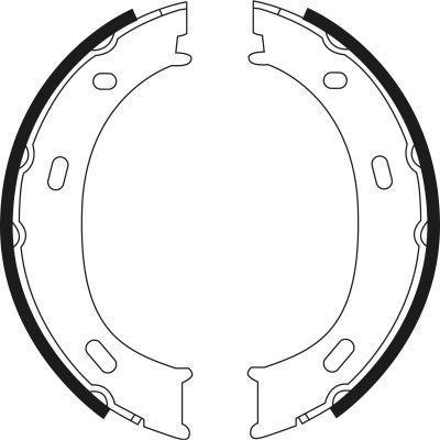 Remschoenset, parkeerrem 9021