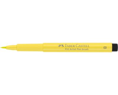 Faber Castell Tekenstift Pitt Artist Pen Brush - 104 lichtgeel