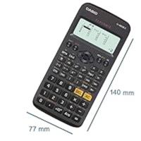 Casio FX-82DEX Schoolrekenmachine Zwart Aantal displayposities: 12 werkt op batterijen (b x h x d) 77 x 14 x 166 mm - thumbnail