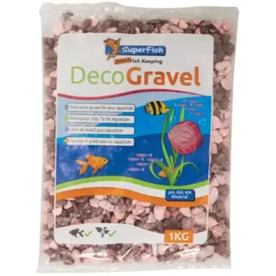 Deco gravel luxe pink 0.9kg Deco gravel luxe pink 0.9kg