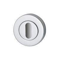 Hardbrass Nika sleutelrozetten - chroom - thumbnail