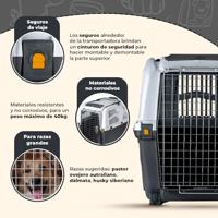 TRIXIE VERVOERSBOX SKUDO TAUPE / ZAND 55X35X36 CM - thumbnail