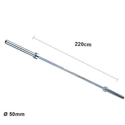 Olympische halterstang 50 mm - Focus Fitness - 220 cm | 330 kg Olympische halterstang 50 mm - Focus Fitness - 220 cm | 330 kg