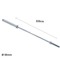Olympische halterstang 50 mm - Focus Fitness - 220 cm | 330 kg - thumbnail