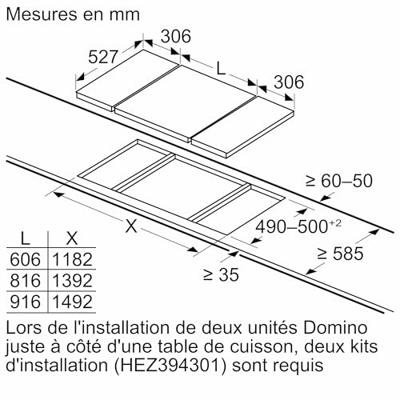 Bosch PIB375FB1E Inductie kookplaat Zwart - thumbnail