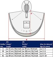 Playshoes regenponcho met tas fuchsia Maat - thumbnail