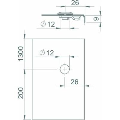 OBO Bettermann 6065104 Draaislot Metaal 1 stuk(s)