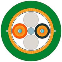 Siemens 6XV1861-3CT15 Glasvezelkabel - thumbnail