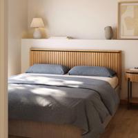 Kave Home Hoofdbord 'Licia' Mangohout, 180 x 95cm - thumbnail