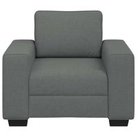 Fauteuil 60 cm stof donkergrijs - thumbnail