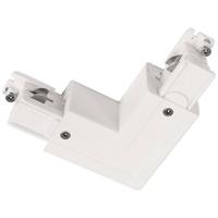 Deko Light 710036 D Line 90°-Verbinder links-rechts mit Wechselmechanik 230V-railsysteemcomponenten Stroomrail 3-fasig Wit - thumbnail