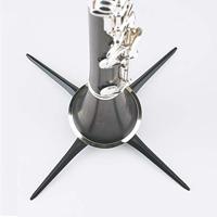 Konig & Meyer 15222 klarinetstandaard met voetstuk - zwart - thumbnail