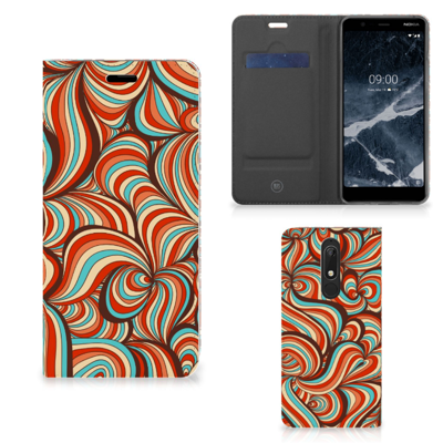 Nokia 5.1 (2018) Bookcase Retro Nokia 5.1 (2018) Bookcase Retro