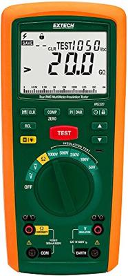 Extech MG320 Isolatiemeter 50 V, 100 V, 250 V, 500 V, 1000 V 20 GΩ