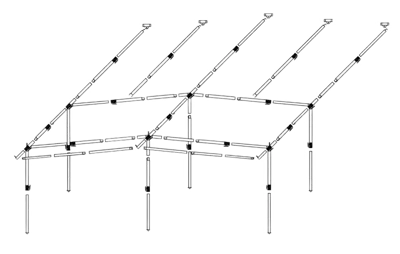 Dorema Frame Voortent Royal 350 De Luxe Staal Easygrip 25mm