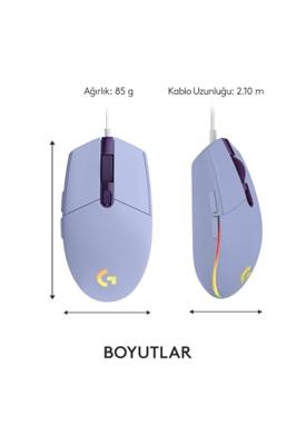 Logitech G G102 Lightsync muis USB Type-A 8000 DPI
