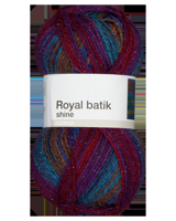 Royal batik shine Breigaren - Bruin - thumbnail
