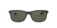 Zonnebril Ray-Ban ANDY 0RB4202 606971 55 Mat Zwart - thumbnail