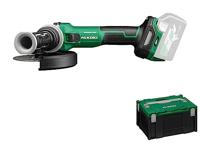 Hikoki G3615DVEW2Z Accu haakse slijpmachine | 36V | 150 mm | Excl. lader en accu&apos;s | In HSC III koffer G3615DVEW2Z - thumbnail