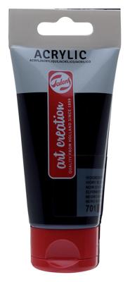 Talens Art Creation Acrylverf Tube 75ml Ivoorzwart 701