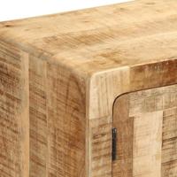 Tv-meubel 105x46x32 cm massief ruw mangohout - thumbnail