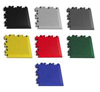 Cycplus Pvc hoekstuk voor vloertegel geel cyclus 740023 - thumbnail