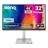 BenQ PD3226G 32” 4K UHD (3840x2160) 144Hz monitor voor ontwerpers, IPS, 95% P3, 100% sRGB, 90W Thunderbolt 4, softwarekalibratie, KVM, daisychain, reflectievrij nano Matte Panel, in hoogte verstelbaar - thumbnail