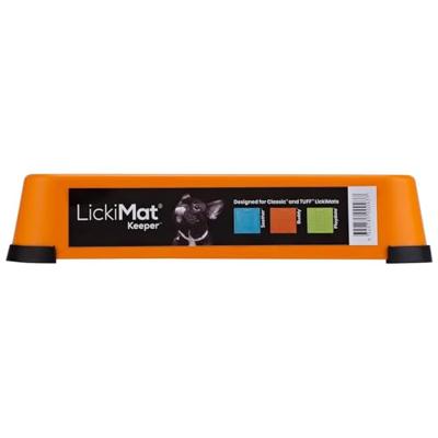 LickiMat® Likmatten-houder Indoor Keeper, oranje