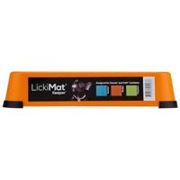 LickiMat® Likmatten-houder Indoor Keeper, oranje - thumbnail