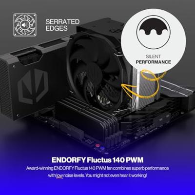 endorfy Fortis 5 CPU-koellichaam met ventilator AMD AM5, AMD AM4, AMD AM3+, AMD AM2+, AMD FM2+, AMD FM1, Intel LGA 1700, Intel LGA 1200, Intel LGA 1150, Intel
