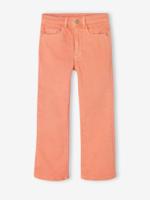 Wijd uitlopende meisjesbroek perzik - thumbnail