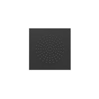 Hoofddouche Tres Plafond 38x38 cm Mat Zwart - thumbnail