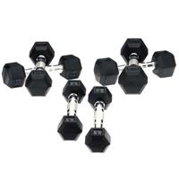 Hexa Dumbbells - Focus Fitness - 2 x 12 kg - thumbnail