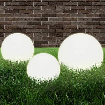 VidaXL Led-bollampen rond 20/30/40 cm pmma 3 st