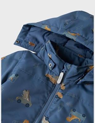 Jas met capuchon voor jongens NAME IT indigoblauw Jas met capuchon voor jongens NAME IT indigoblauw